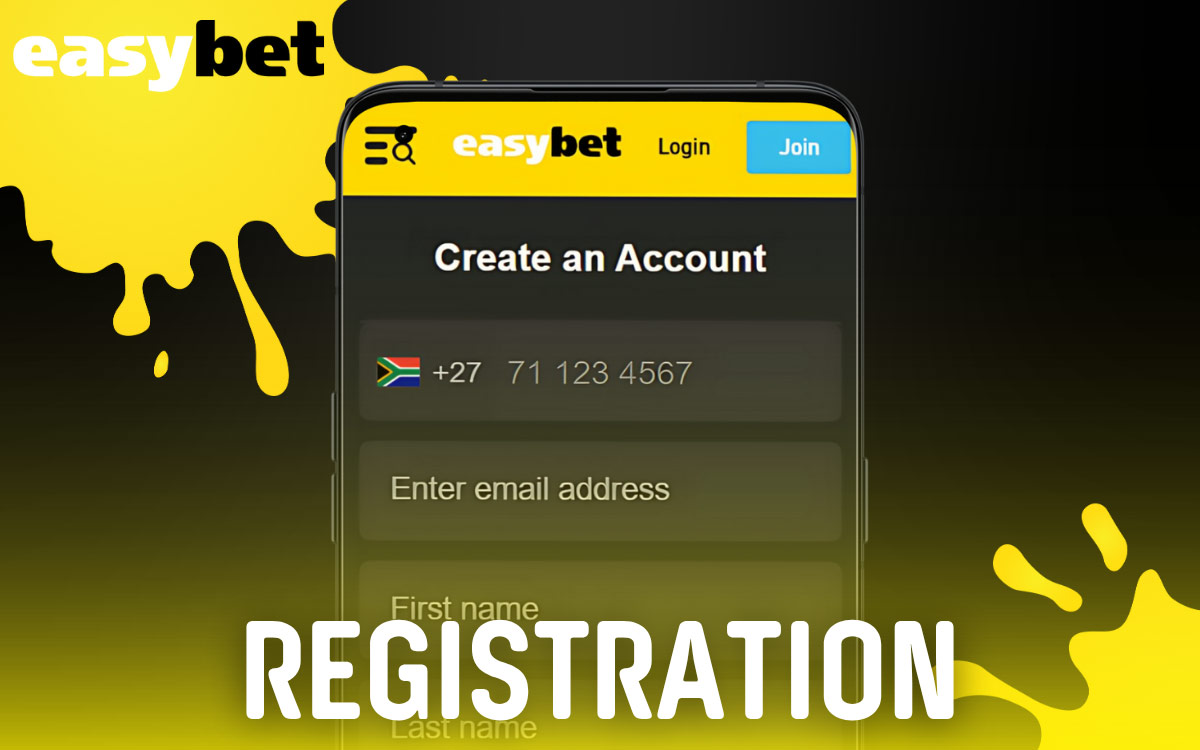 Easybet App Account Registration and Login