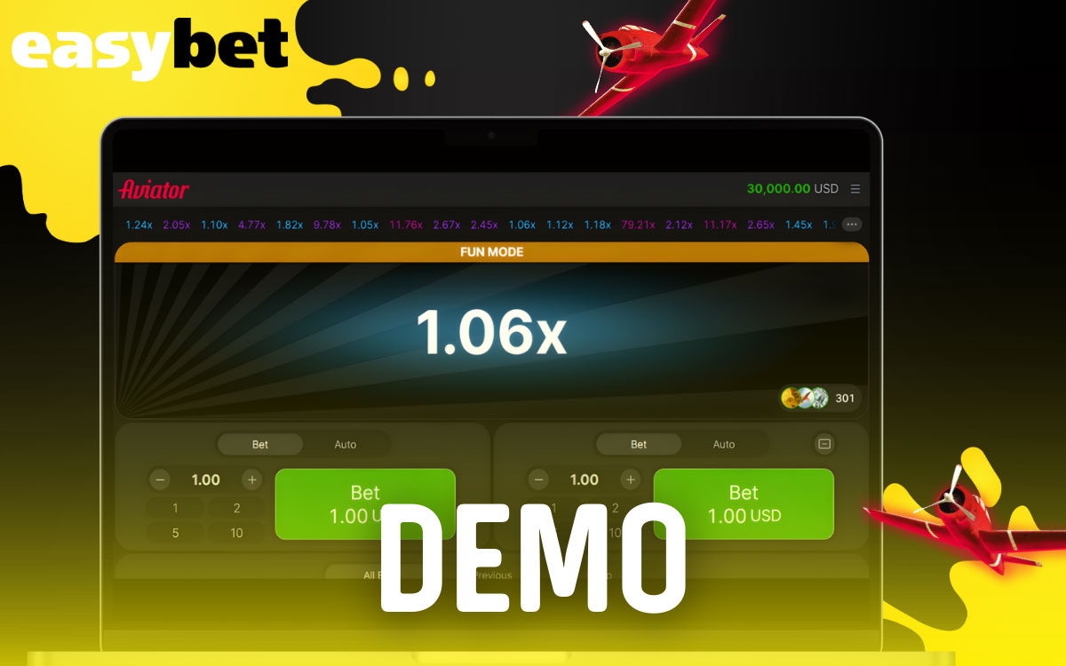 The Demo Mode Easybet Aviator for Free